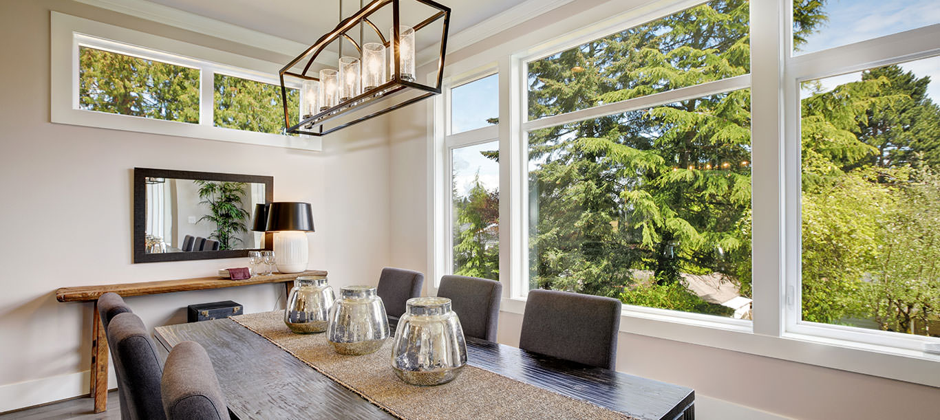 Tampa home windows tinted with designer grey window tint