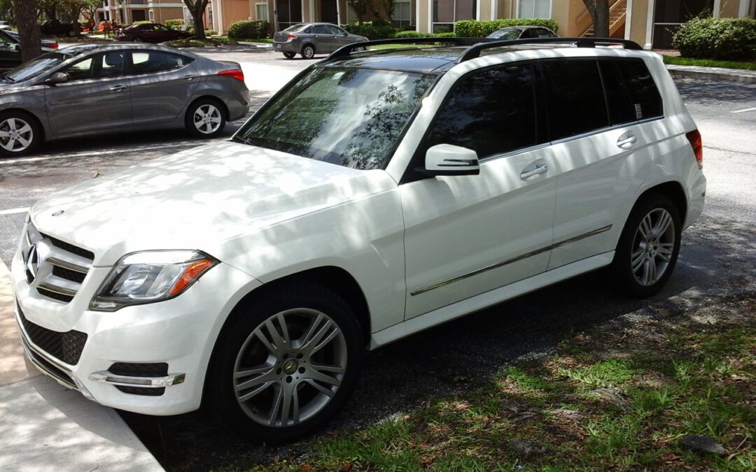 Mercedes SUV tinted