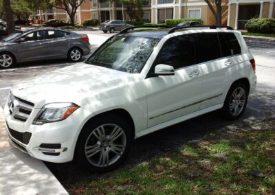 Mercedes SUV tinted