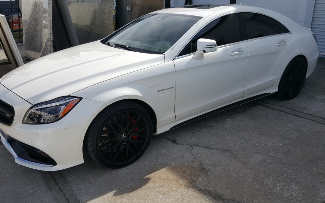 mercedes AMG tinted