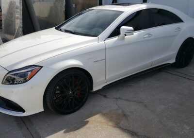 mercedes AMG tinted