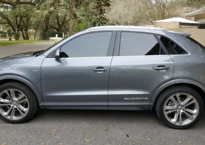 Grey car tinted