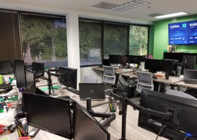 Webstaurant Store officed tinted to reduce heat