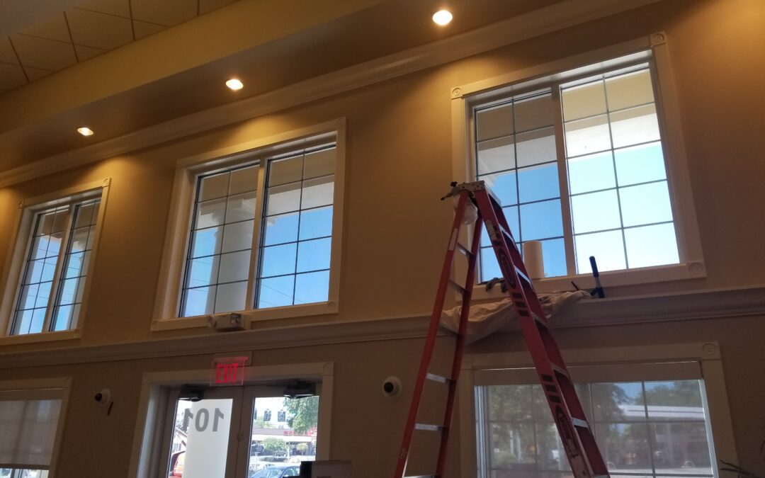 Bank in Largo tinted to reduce glare and heat