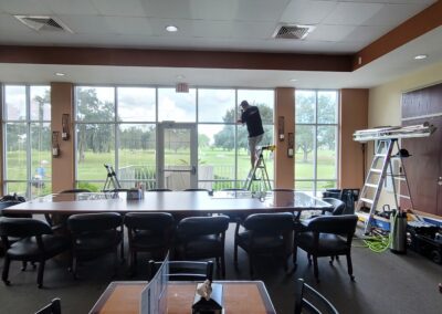 Installing commercial film