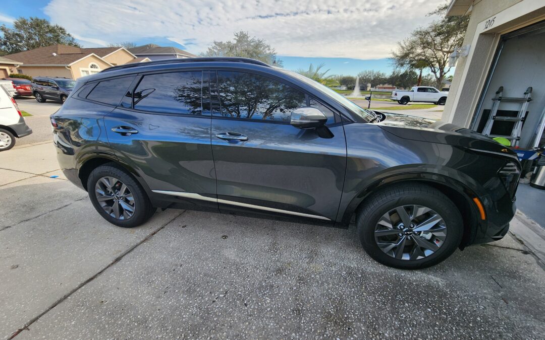 SUV tinted in Brandon,FL
