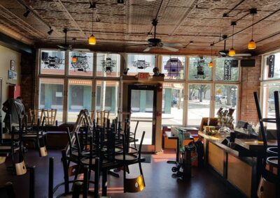 The Bricks Ybor tinted to reduce heat and glare