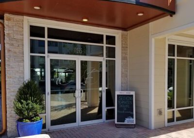 WEstchase store front tinted