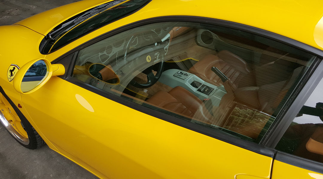 Before car was tinted