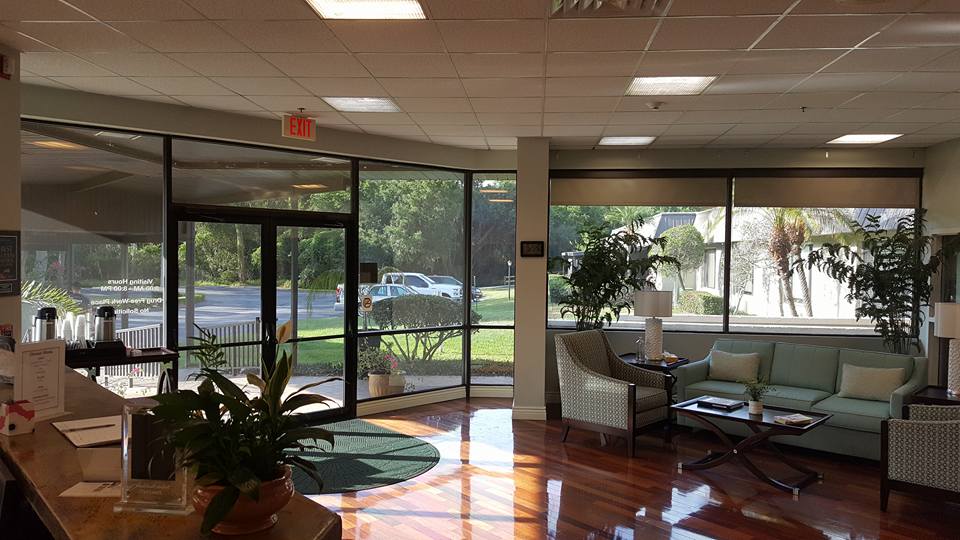 Commercial window tint installation Tampa